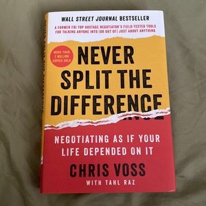 Never Split The Difference by Chris Voss